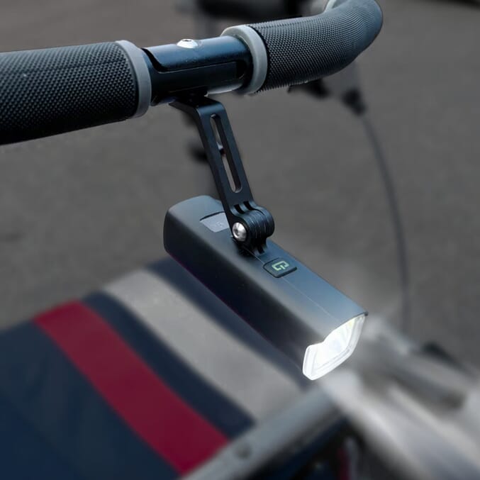 1000 lumen led front light at night