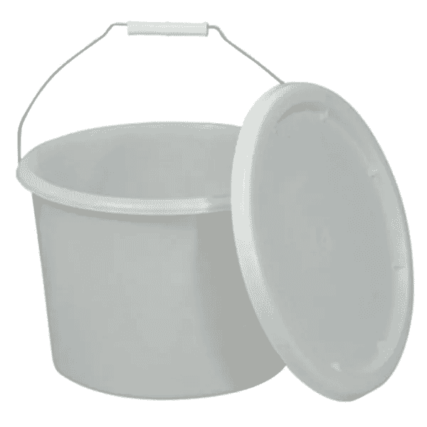 View Plastic Commode Bucket And Lid 10 Litre information