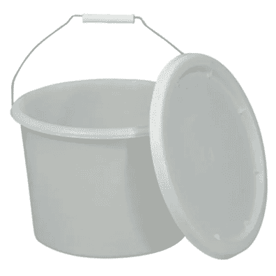 Plastic Commode Bucket And Lid