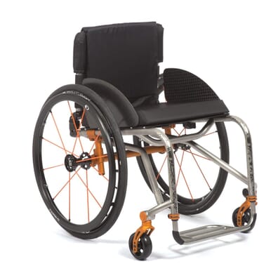 TiLite TRA Adjustable Titanium Robust Wheelchair