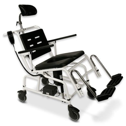 View Combi Powered Electric Tilt Shower Commode Chair information