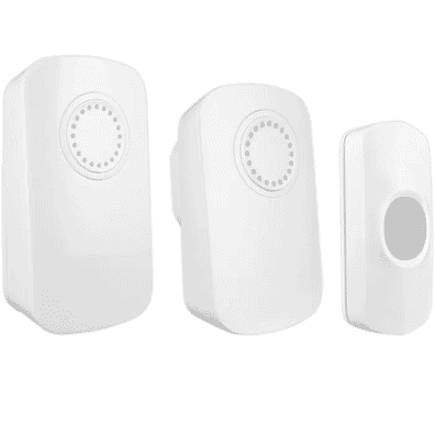 Portable And Plug In Door Chime Set