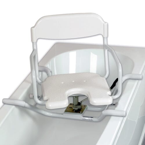 View Comfort Moulded Swivel Cutout Bath Seat information
