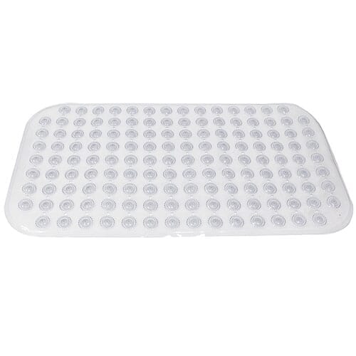 Non Slip Rubber Bath Mat AntiSlip Eco Bath Mat White from