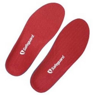 Safeguard Firm Shell Medium Orthotic Shoe Insoles - Size 11 to 12