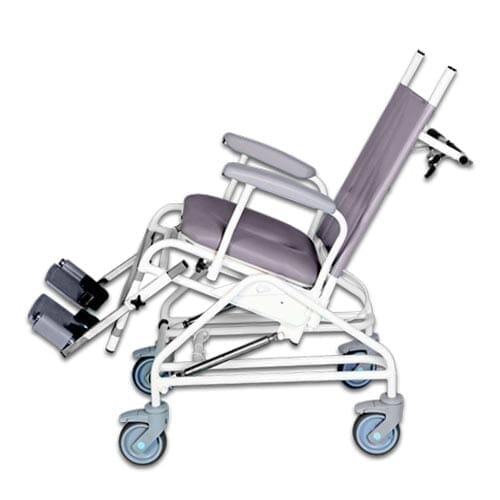 View Freeway T80 TiltInSpace Shower Chair with Cut Out Seat Narrow 44cm 17 information