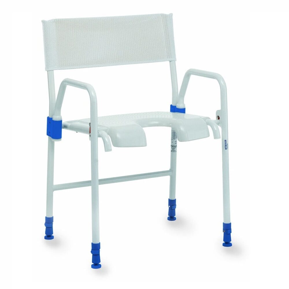View Aquatec Height Adjust Collapse Shower Chair information