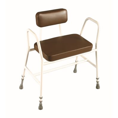 Extra Wide Adjusable Perching Stool