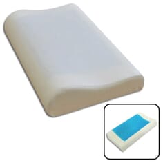 Economy Shaped Gel Memory Foam Pillow