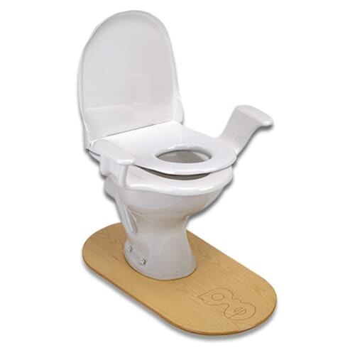 View Nobi Family ABS Plastic Toilet Seat with Arms information