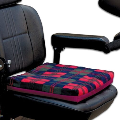 Comfort Ease Foam Tartan Cushion