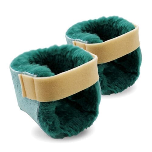 Sheep Skin Padded Heel Protectors - Pair