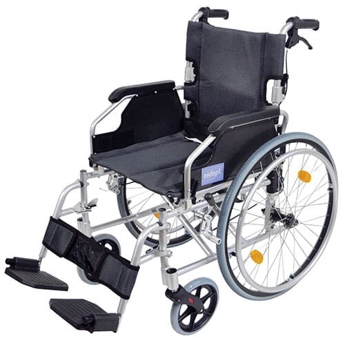 View SelfPropelled Lightweight Aluminium Wheelchair Red information