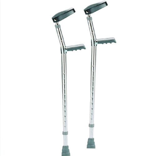 View Double Adjustable Childrens Elbow Crutches information