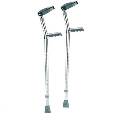 Double Adjustable Childrens Elbow Crutches