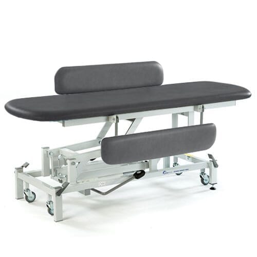 View Hydraulic Height Changing Table with Padded Sides Black information