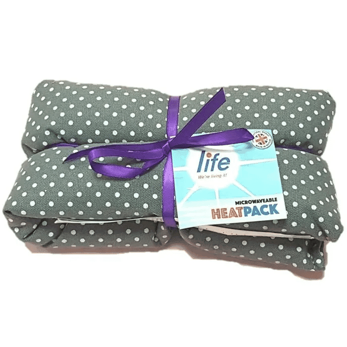 Luxury Lavender Heat Pack - Grey Spotty