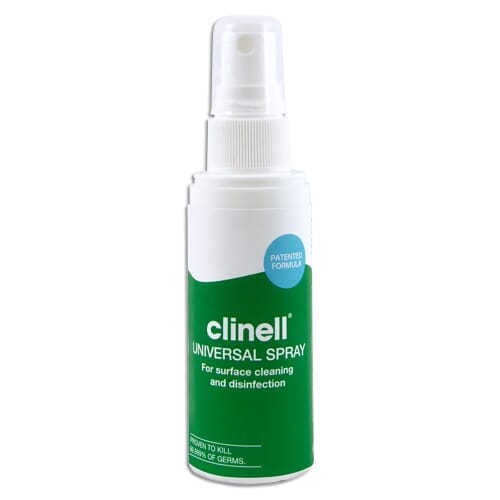 View Clinell Sanitising Spray 60ml information
