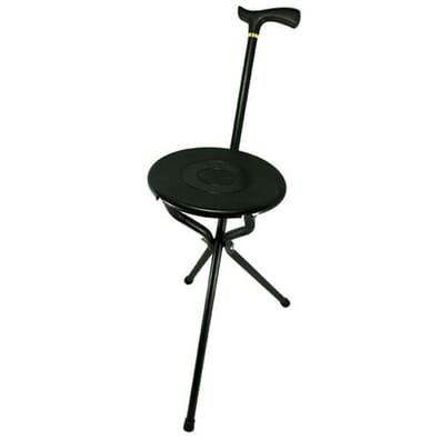 Collapsible Crutch Seat Stick
