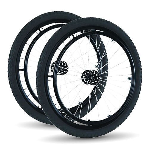 Pair of Spair MTB Wheelchair Wheels