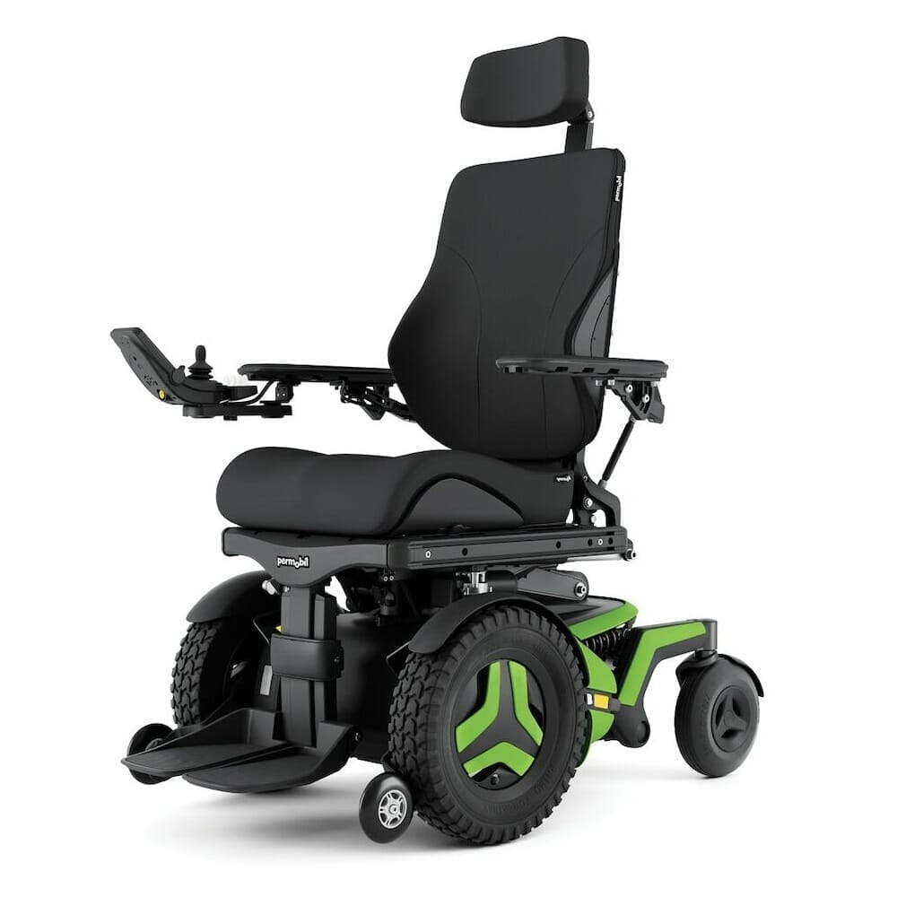 View Permobil F3 Corpus Compact Powerchair information