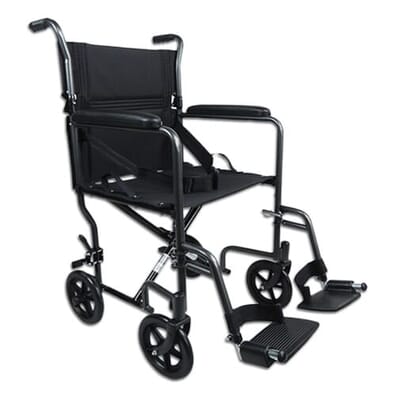 Eco Transport Fold-Down Wheelchair