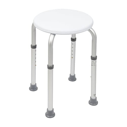 Adjustable Moulded Shower Stool