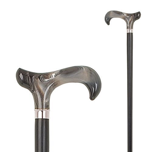 View Deluxe Marble Walking Stick information