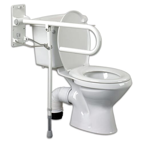 Devon Fold-Down Adjust Toilet Rail