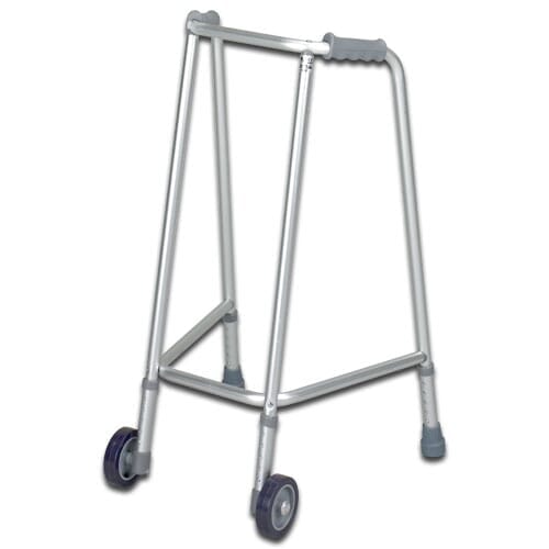 Adjustable Narrow Wheeled Aluminium Walking Frame