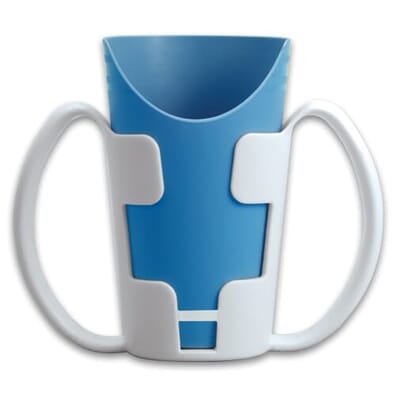 Plastic Twin-Handled Cup Holder