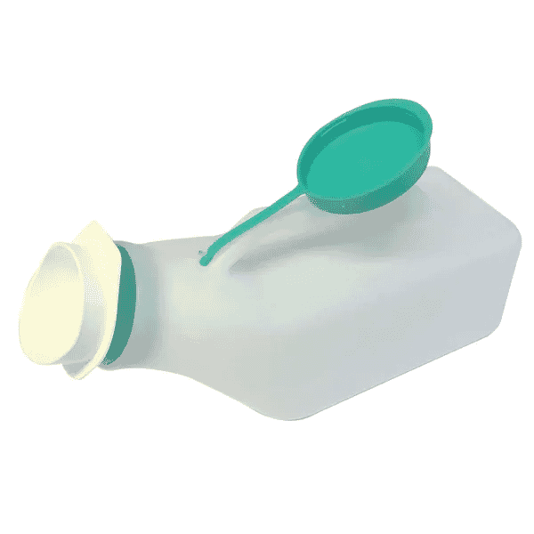 travel bed pan Snap Lid Male Urinal Bottle