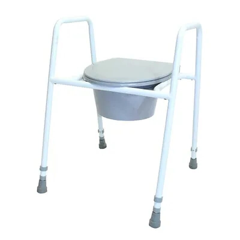 View Height Adjustable Toilet Frame and Seat information