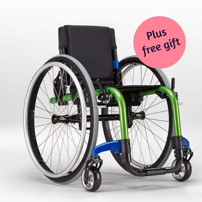 Ki Mobility Small Wave Clik Wheelchair