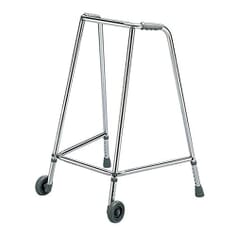 Lightweight Aluminium Wheeled Walking Frame - Short