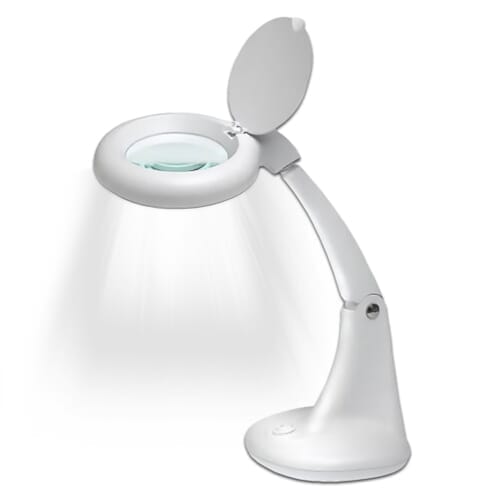 View 2 in 1 Magnifying Table Illuminating Lamp information