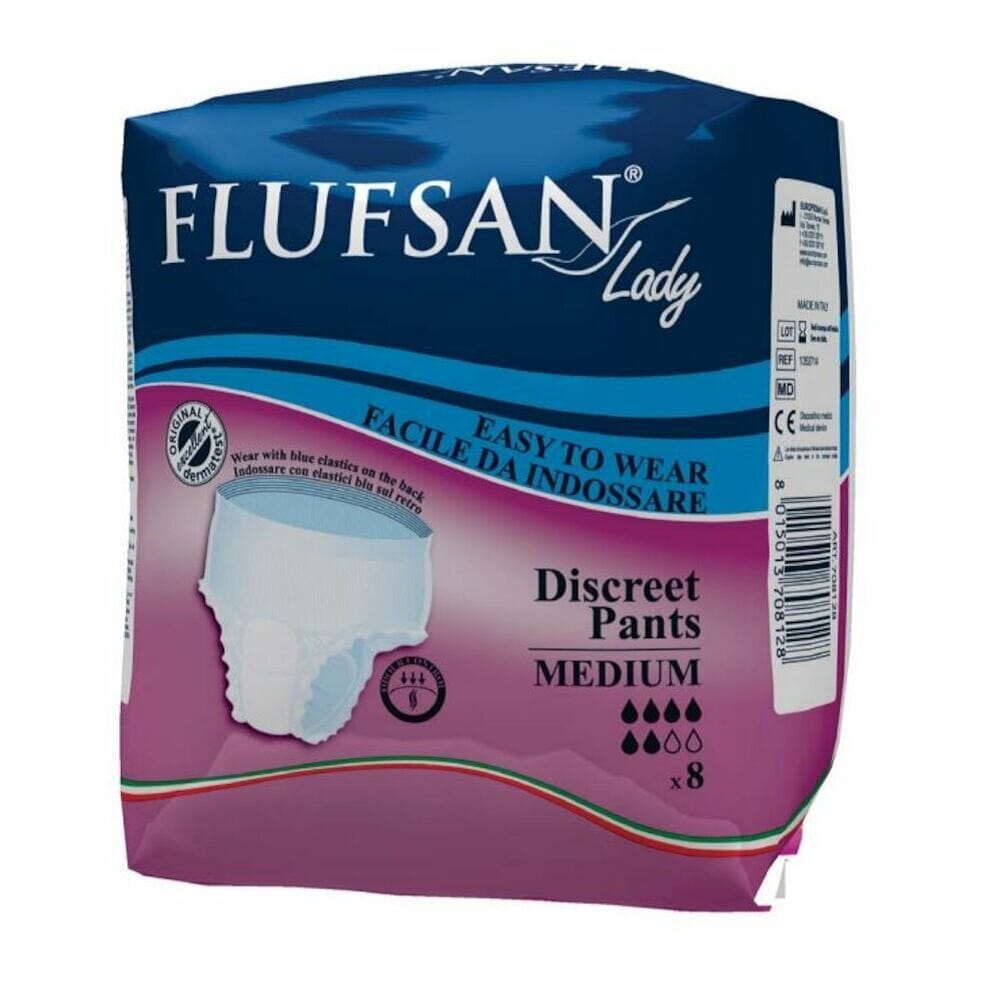 Pull Up Poly Incontinence Pants Pull Up Absorb Inconti Pants Large from Essential Aids