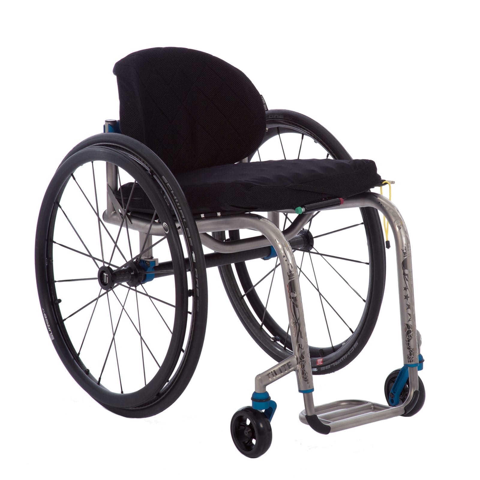 View TiLite ZR Rigid Titanium Wheelchair with Castor Arms information