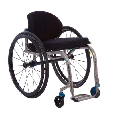 TiLite ZR Rigid Titanium Wheelchair with Castor Arms