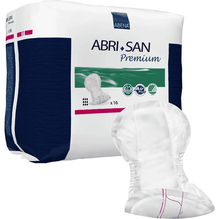 View AbriSan Incontinence Pads No11 Pack 16 information