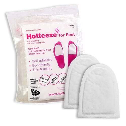 View Hotteeze Foot Warming Pads information
