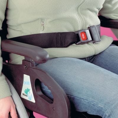 View Dual Style Auto Buckle Wheelchair Strap information