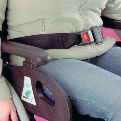 Dual Style Auto Buckle Wheelchair Strap