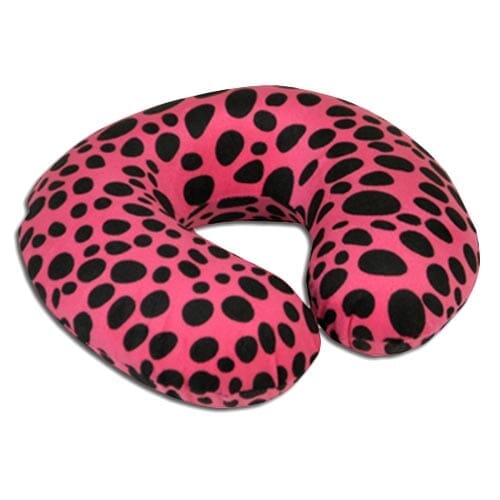 View Travel Deluxe Neck Cushion Pink Leopard information