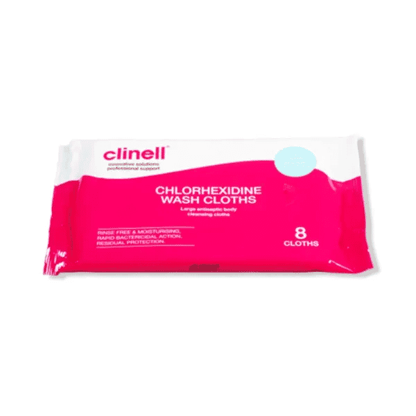 Clinell Chlorhexidine Washing Cloths