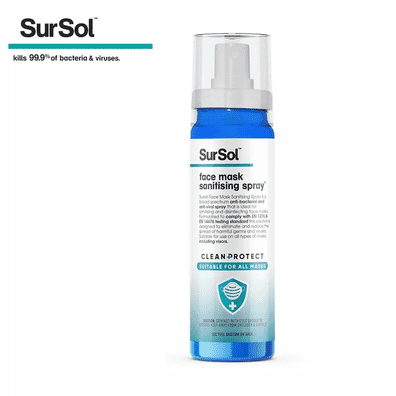 SurSol Face Mask and Visor Anti-bacterial Spray