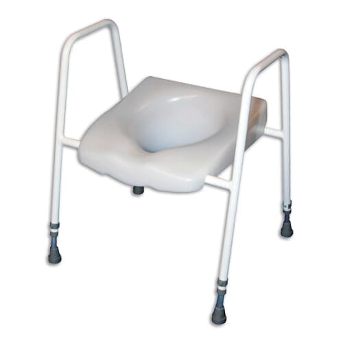 View Height Adjustable Raised Toilet Frame information