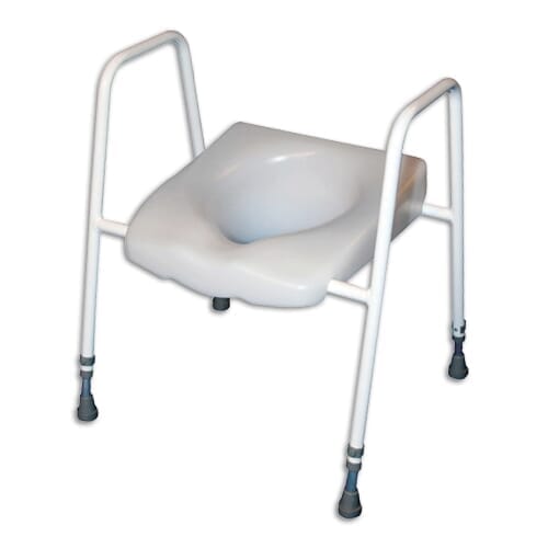 Height Adjustable Raised Toilet Frame from Essential Aids