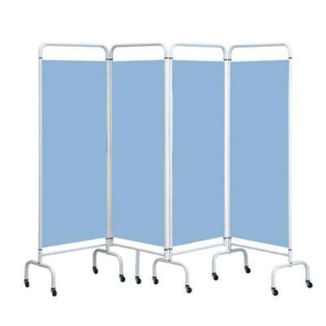 View Portable Privacy Screen Blue 4 Panel information