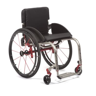 TiLite ZRA Adjustable Titanium Rigid Angled Wheelchair